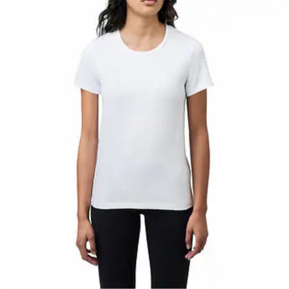 🌸2/$12🌸NWOT Tuff Athletics Seamless Tee T-Shirt White